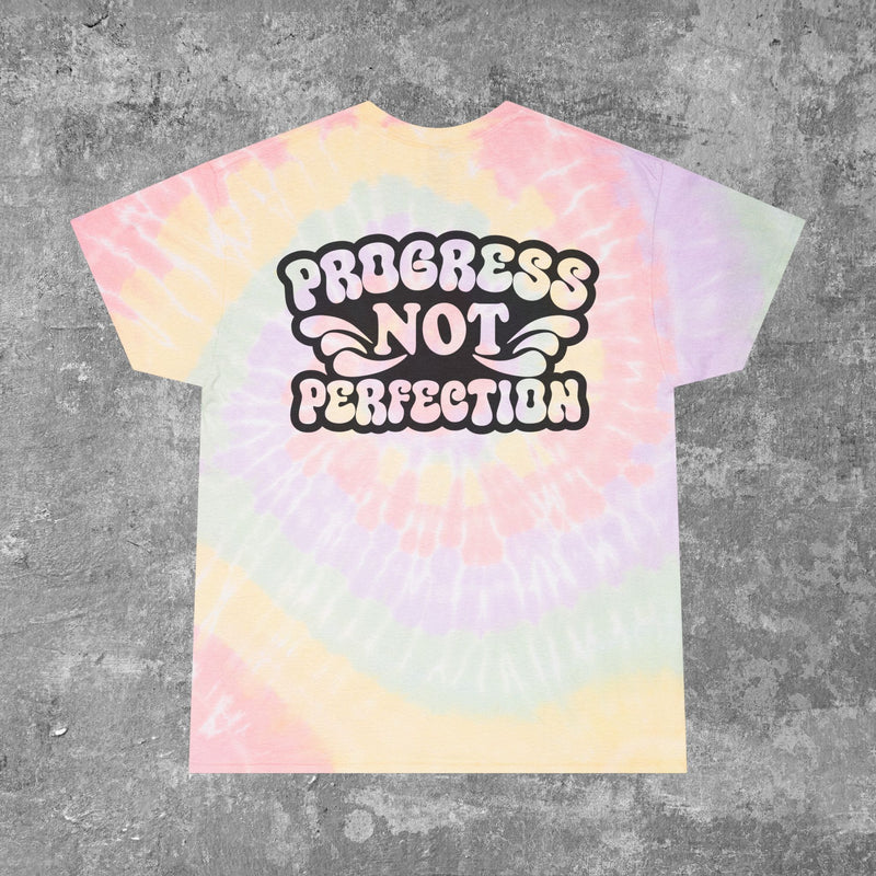Load image into Gallery viewer, Recovery in Progress Unisex Tie-Dye T-shirt Spiral