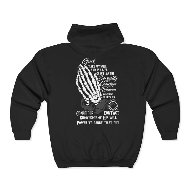 Load image into Gallery viewer, Prayer and Meditation Unisex Heavy Blend Full - Zip Hoodie