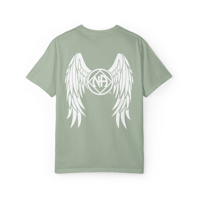 Load image into Gallery viewer, NAngel Narcotics Anonymous Angel Wings Pastel Comfort Colors T-shirt