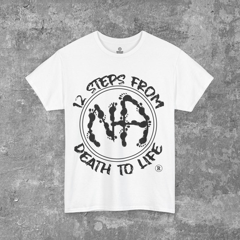 Load image into Gallery viewer, 12 Steps From Death to Life Narcotics Anonymous Unisex T-shirt