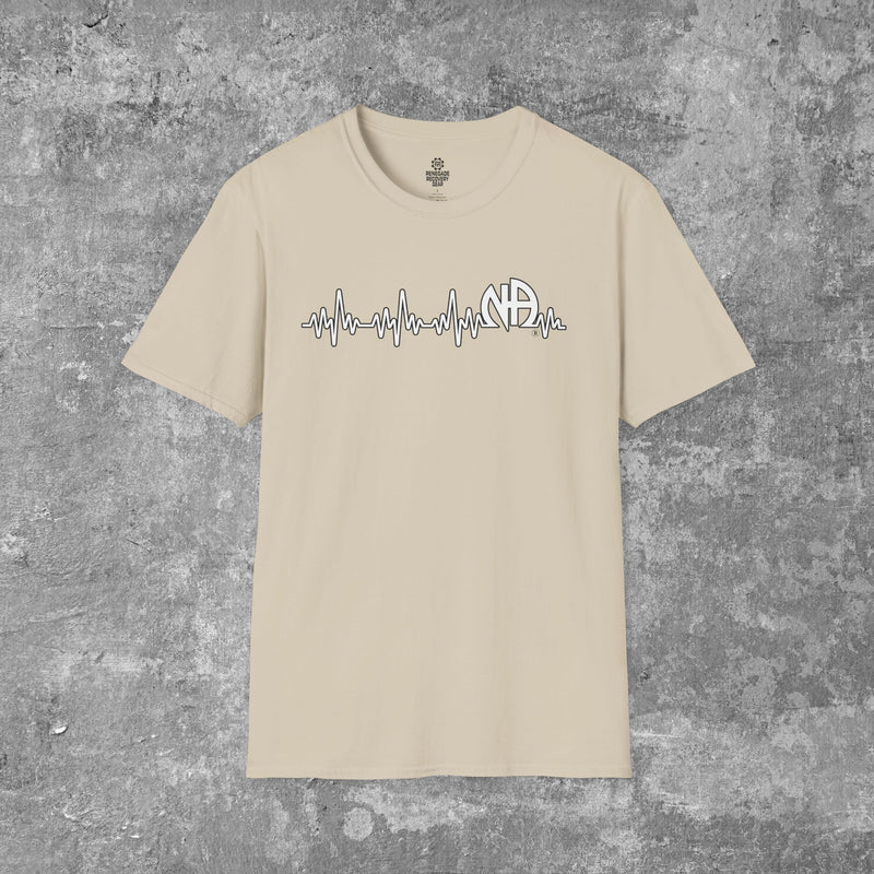 Load image into Gallery viewer, Narcotics Anonymous Heart Beat Women's Unisex Softstyle T-Shirt