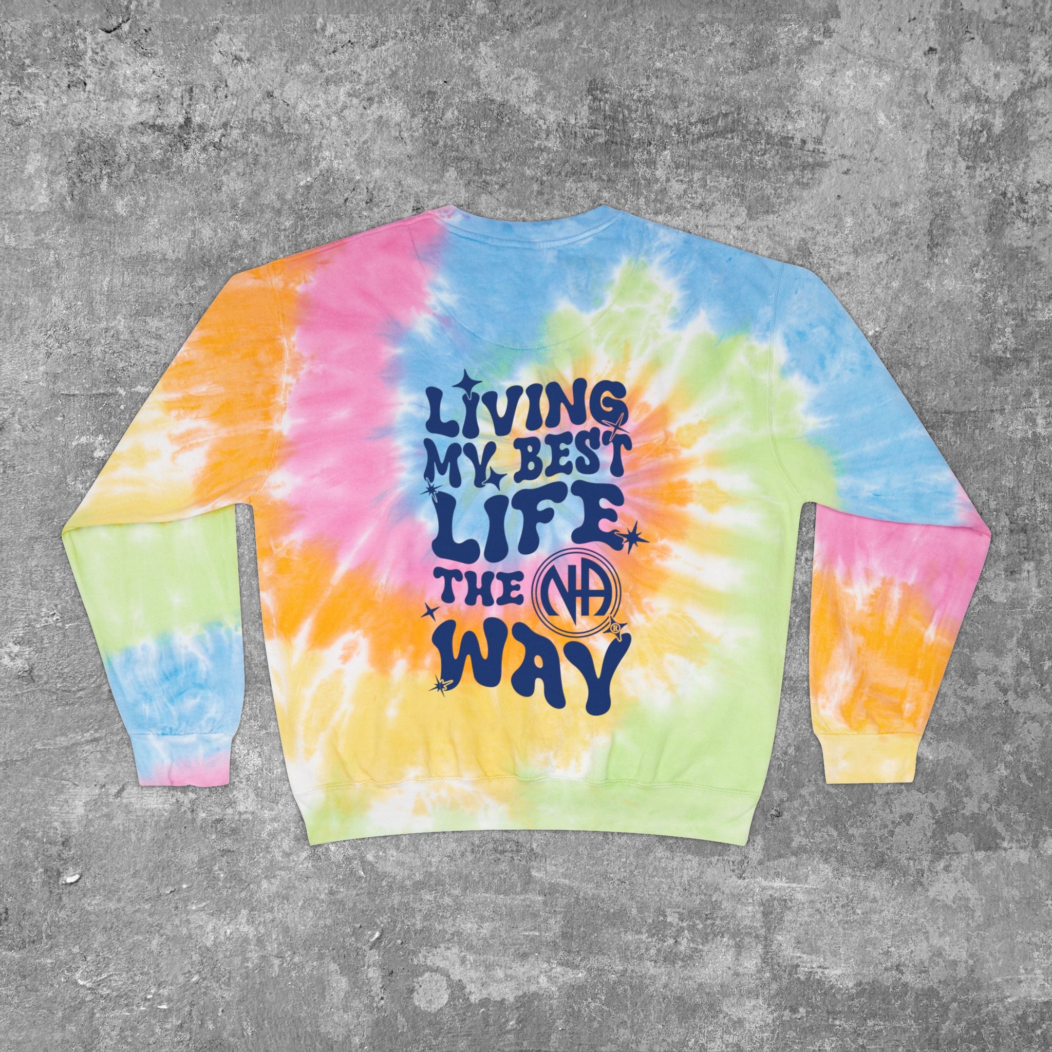 Living My Best Life the NA Way Narcotics Anonymous Unisex