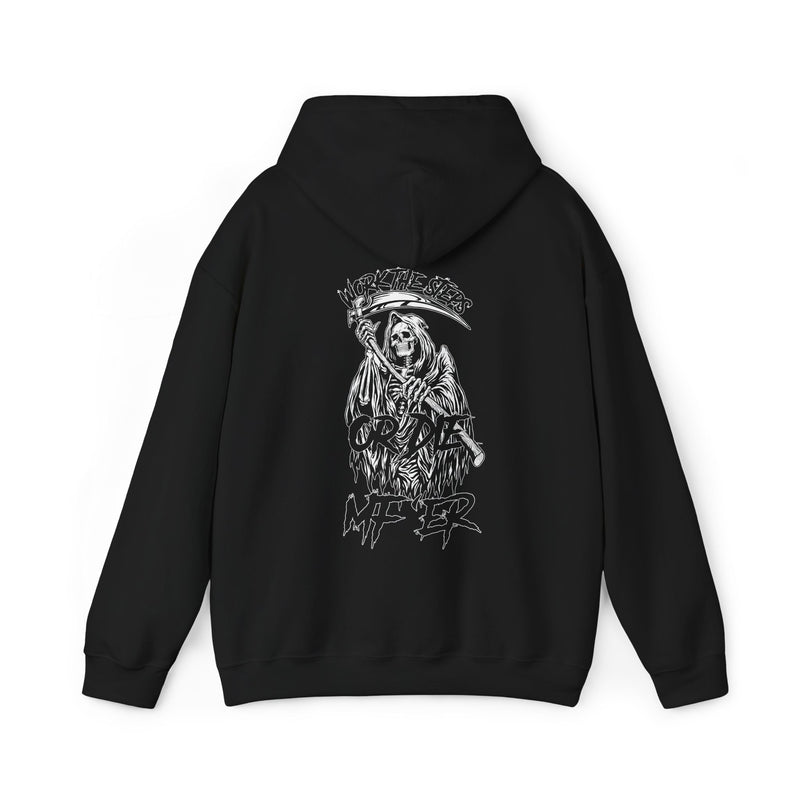 Load image into Gallery viewer, Work the Steps or DIE MF'ER Unisex Men's Heavy Blend Pull-Over  Hooded Sweatshirt