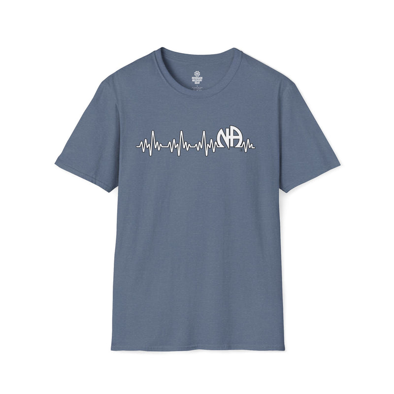 Load image into Gallery viewer, The Heart Beat of Narcotics Anonymous  Women's Unisex Softstyle T-Shirt