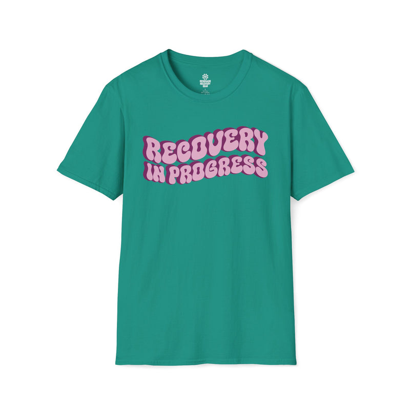 Load image into Gallery viewer, Recovery In Progress Women's Unisex Softstyle T-Shirt