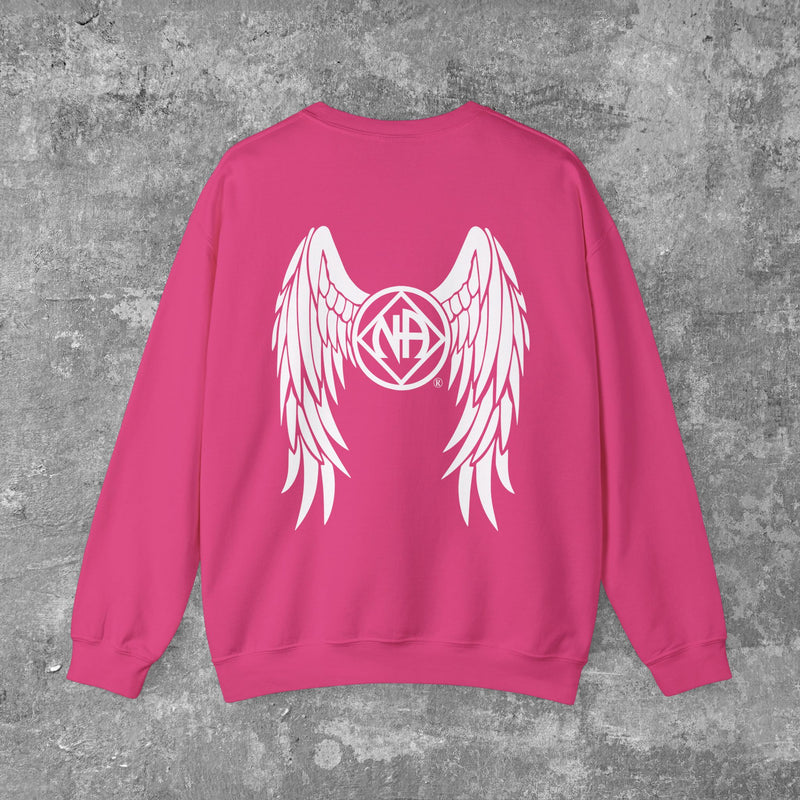 Load image into Gallery viewer, NAngel Narcotics Anonymous Angel Wings Unisex Women's Sweater