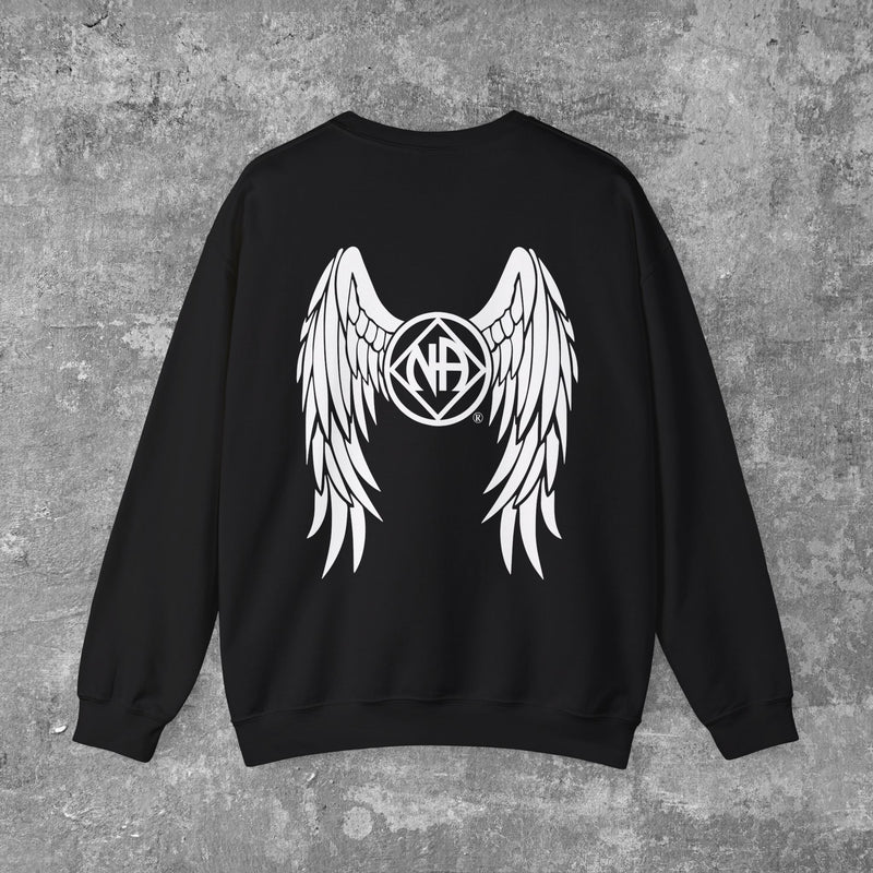 Load image into Gallery viewer, NAngel Narcotics Anonymous Angel Wings Unisex Women's Sweater