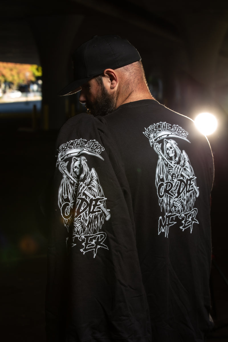 Load image into Gallery viewer, Work the Steps or DIE MF'ER Unisex Men's Heavy Blend Pull-Over Hoodie