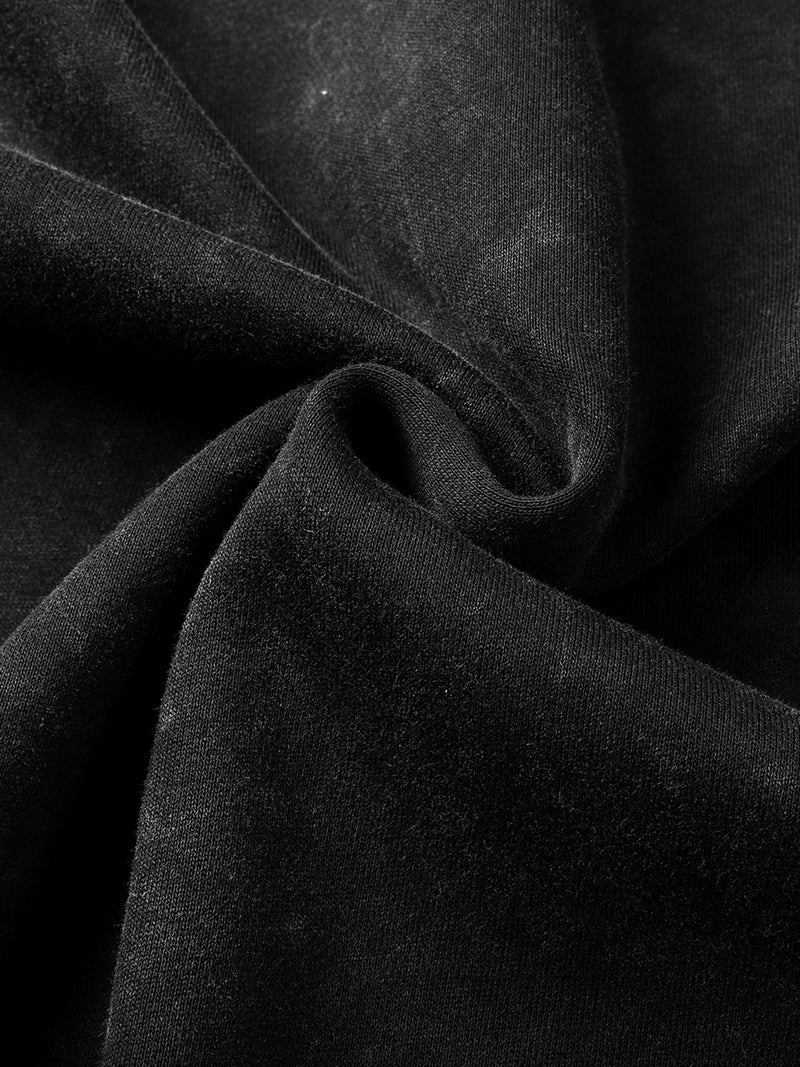 Load image into Gallery viewer, Close-up of black fabric with a subtle texture