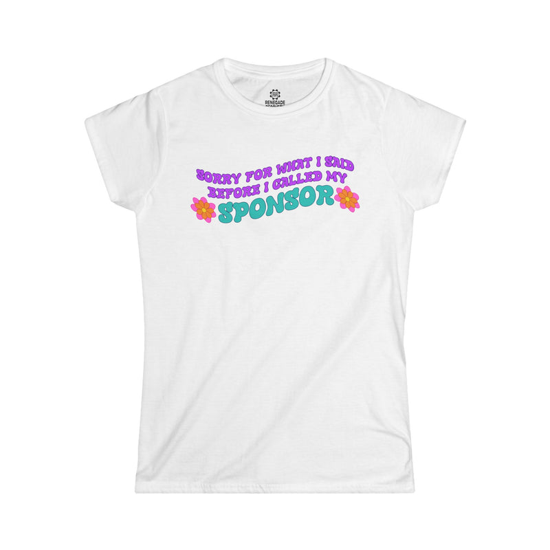 Load image into Gallery viewer, White t-shirt with colorful text and graphics on a white background