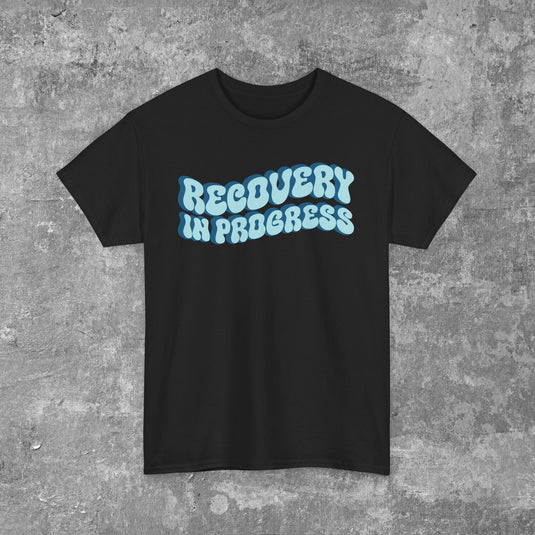 Recovery In Progress Men's Unisex Heavy Cotton T-shirt
