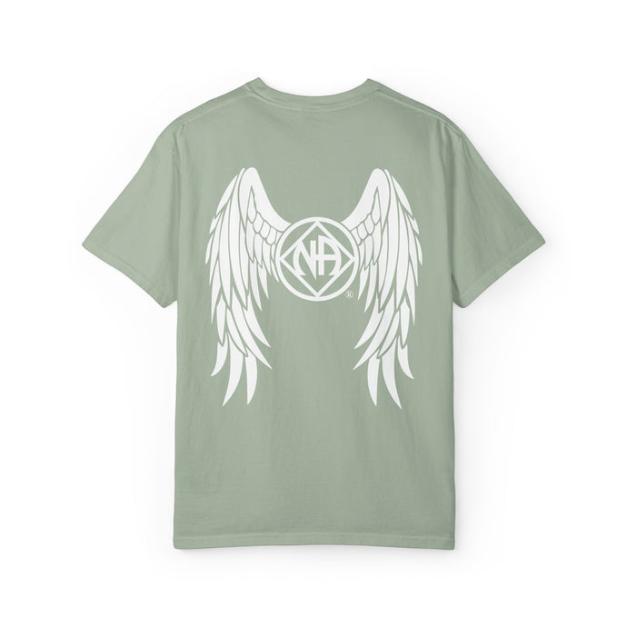 NAngel Narcotics Anonymous Angel Wings Pastel Comfort Colors T-shirt