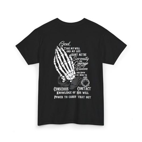 Prayer and Meditation Narcotics Anonymous Men's Heavy Cotton T-shirt