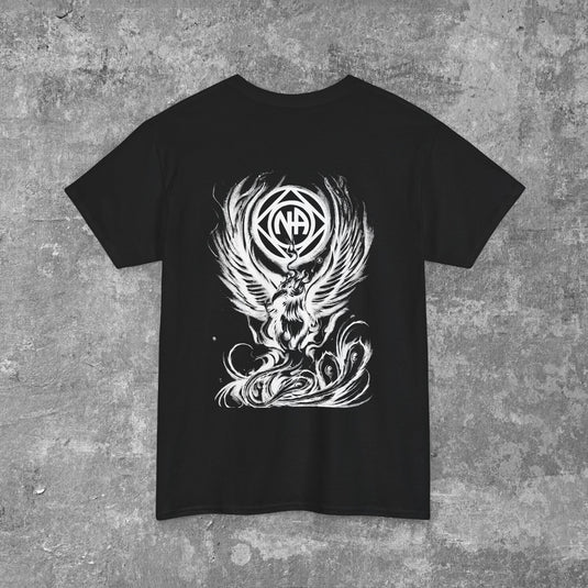 12 Steps to Freedom Phoenix from the Ashes Unisex Men's Heavy Cotton T-shirt