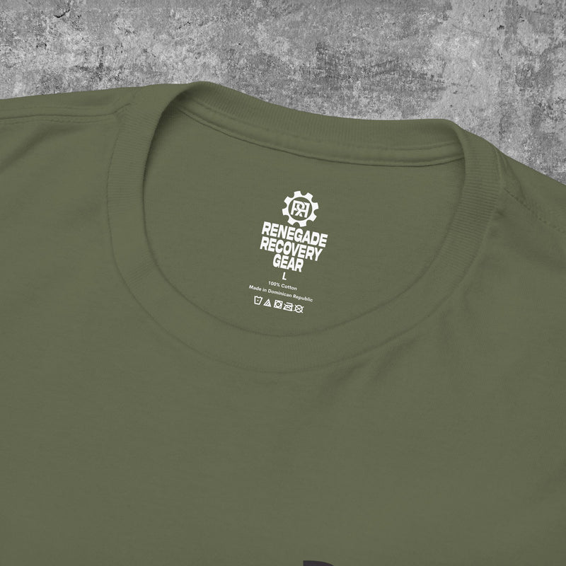 Load image into Gallery viewer, A Second Chance at a First Class Life Narcotics Anonymous Men&#39;s Heavy Cotton T-shirt
