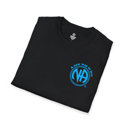 Living My Best Life the NA Way Narcotics Anonymous Unisex Softstyle T-Shirt