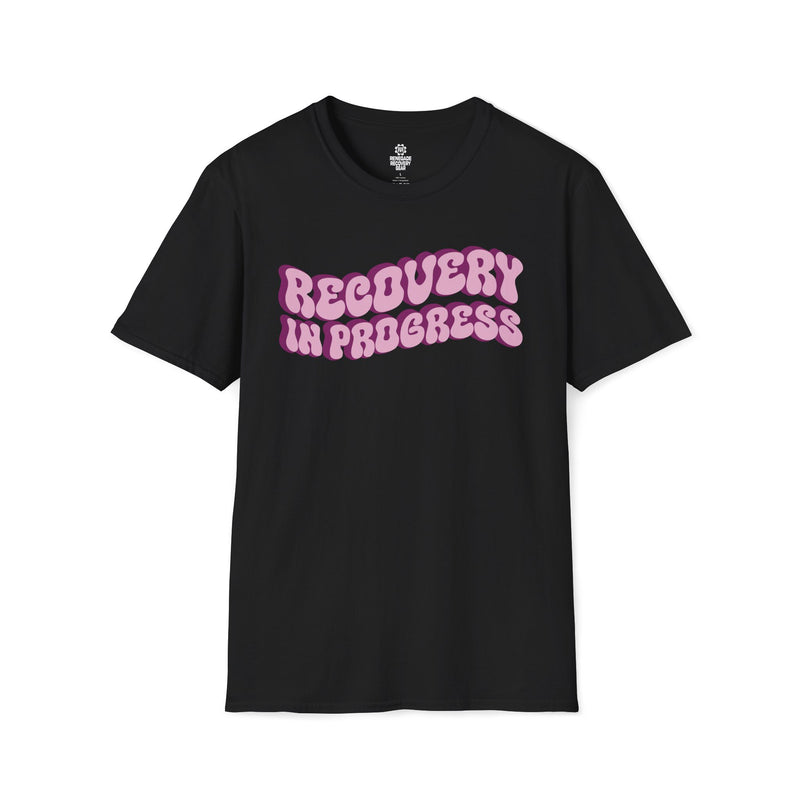 Load image into Gallery viewer, Recovery In Progress Women&#39;s Unisex Softstyle T-Shirt
