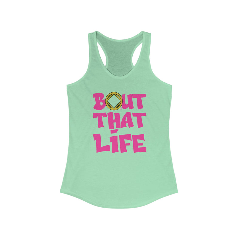 Load image into Gallery viewer, Bout That Life Women&#39;s Ideal Racerback Tank
