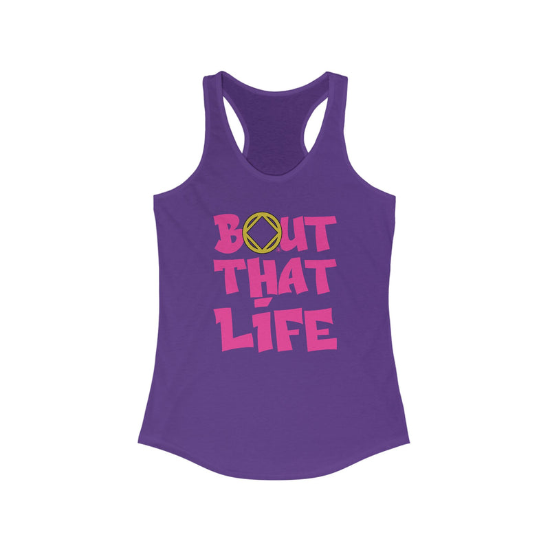 Load image into Gallery viewer, Bout That Life Women&#39;s Ideal Racerback Tank
