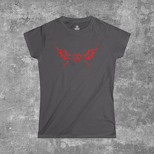 Narcotics Anonymous Cyber Cigilism Tattoo Butterfly Women's Softstyle T-Shirt