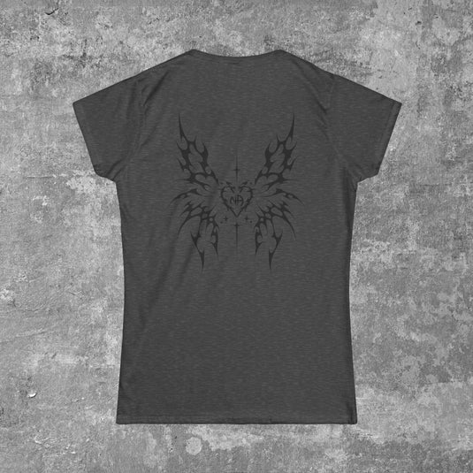 Narcotics Anonymous Cyber Cigilism Tattoo Butterfly Women's Softstyle T-Shirt