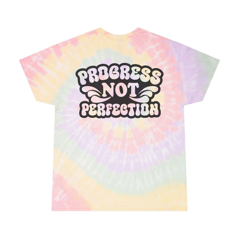 Load image into Gallery viewer, Recovery in Progress Unisex Tie-Dye T-shirt Spiral
