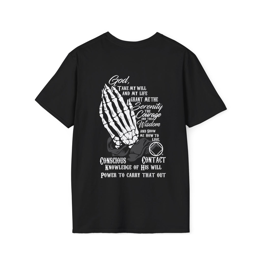 Prayer and Meditation Narcotics Anonymous Unisex Women's Softstyle T-Shirt