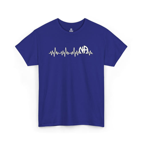 the Heart Beat of Narcotics Anonymous Men's Heavy Cotton T-shirt