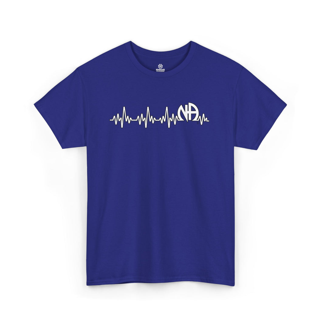 the Heart Beat of Narcotics Anonymous Men's Heavy Cotton T-shirt
