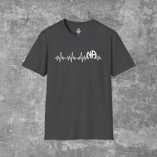 Narcotics Anonymous Heart Beat Women's Unisex Softstyle T-Shirt