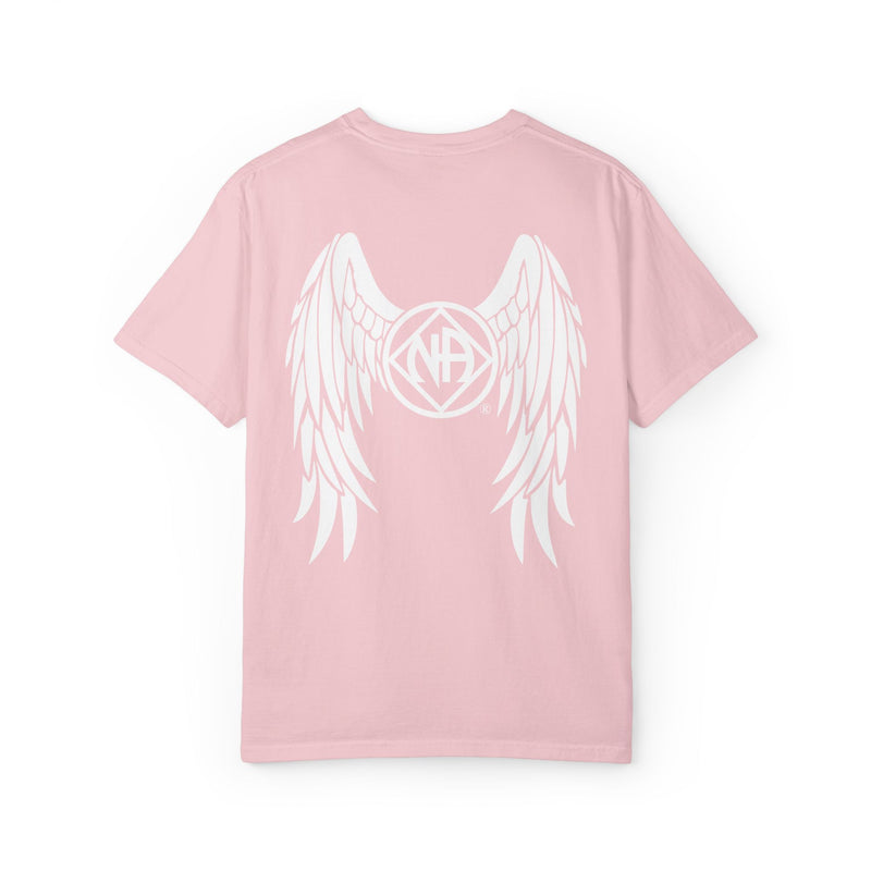 Load image into Gallery viewer, NAngel Narcotics Anonymous Angel Wings Pastel Comfort Colors T-shirt

