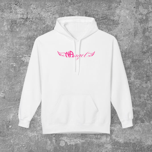 NAngel Narcotics Anonymous Angel Wings Unisex Women's Softstyle Pull-Over Hoodie