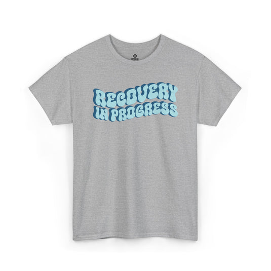 Recovery In Progress Men's Heavy Cotton T-shirt