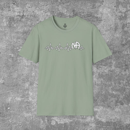Narcotics Anonymous Heart Beat Women's Unisex Softstyle T-Shirt