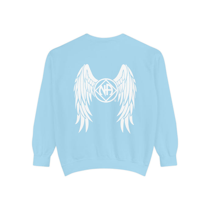 NAngel Narcotics Anonymous Angel Wings Pastel Comfort Colors Unisex Women's Sweater