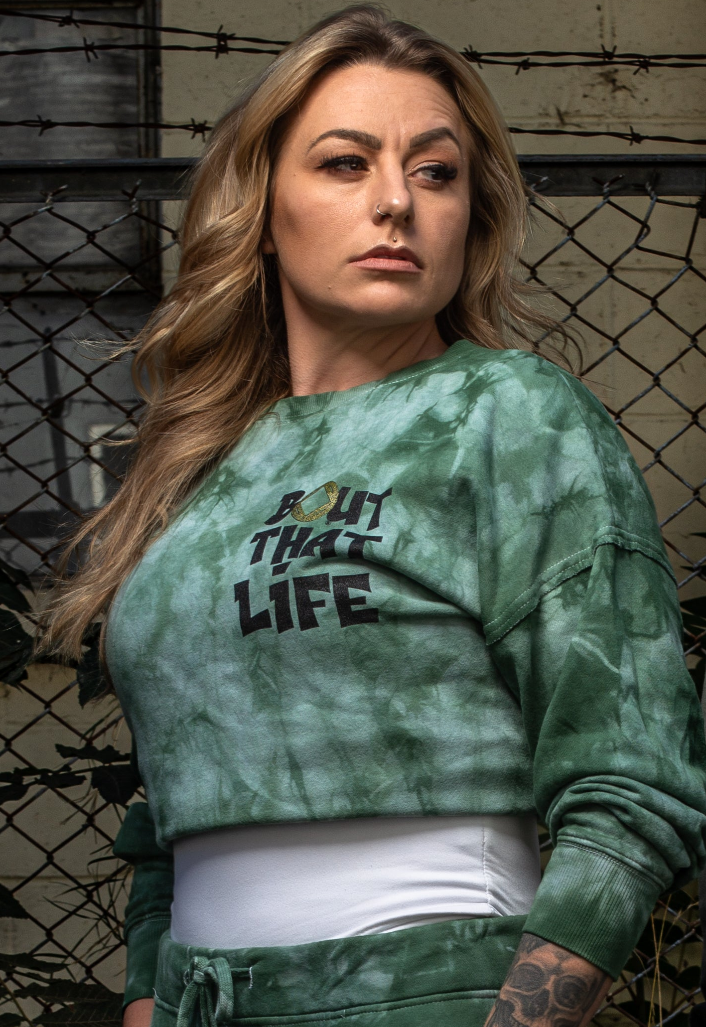 First Class Life Tie Dye Cropped Sweater – Renegade Recovery Gear