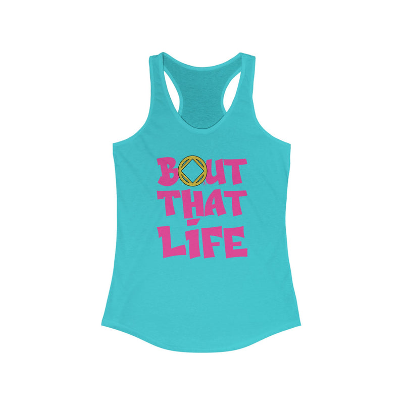 Load image into Gallery viewer, Bout That Life Women&#39;s Ideal Racerback Tank
