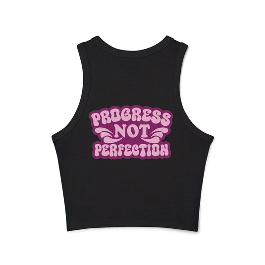 Recovery In Progress Women's Micro Rib Racer Tank Top