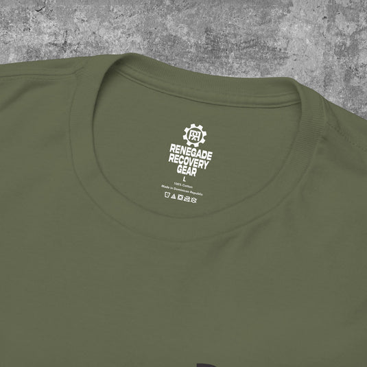 A Second Chance at a First Class Life Narcotics Anonymous Men's Heavy Cotton T-shirt