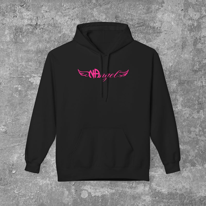 Load image into Gallery viewer, NAngel Narcotics Anonymous Angel Wings Unisex Women&#39;s Softstyle Pull-Over Hoodie
