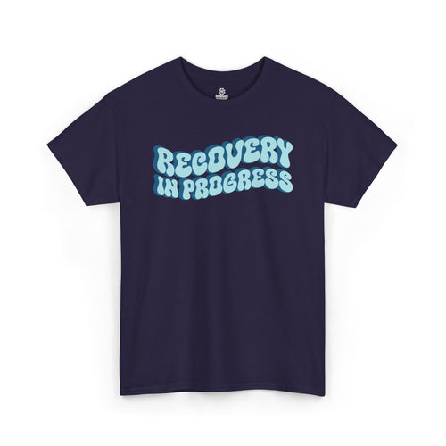 Recovery In Progress Men's Heavy Cotton T-shirt
