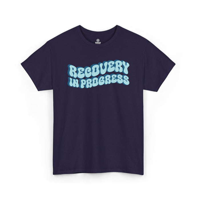 Recovery In Progress Men's Heavy Cotton T-shirt