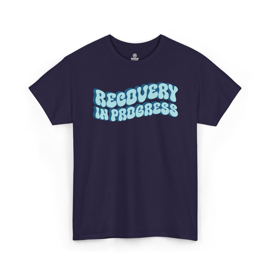 Recovery In Progress Men's Heavy Cotton T-shirt