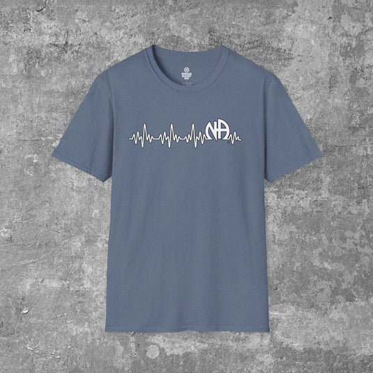 Narcotics Anonymous Heart Beat Women's Unisex Softstyle T-Shirt