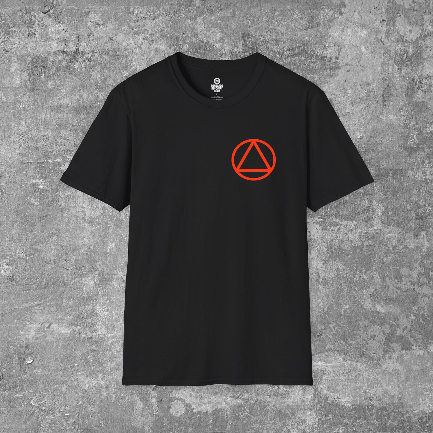 CAUTION Allergic To Alcohol- Will Break Out In Handcuffs Alcoholics Anonymous Unisex Softstyle T-Shirt