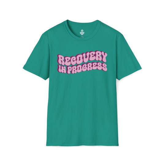 Recovery In Progress Women's Unisex Softstyle T-Shirt