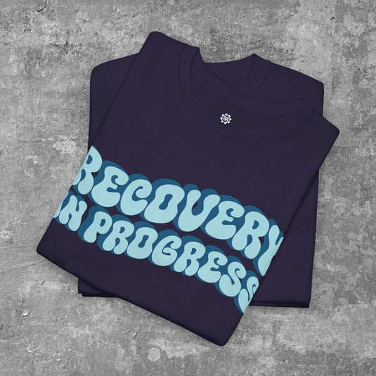 Recovery In Progress Men's Unisex Heavy Cotton T-shirt