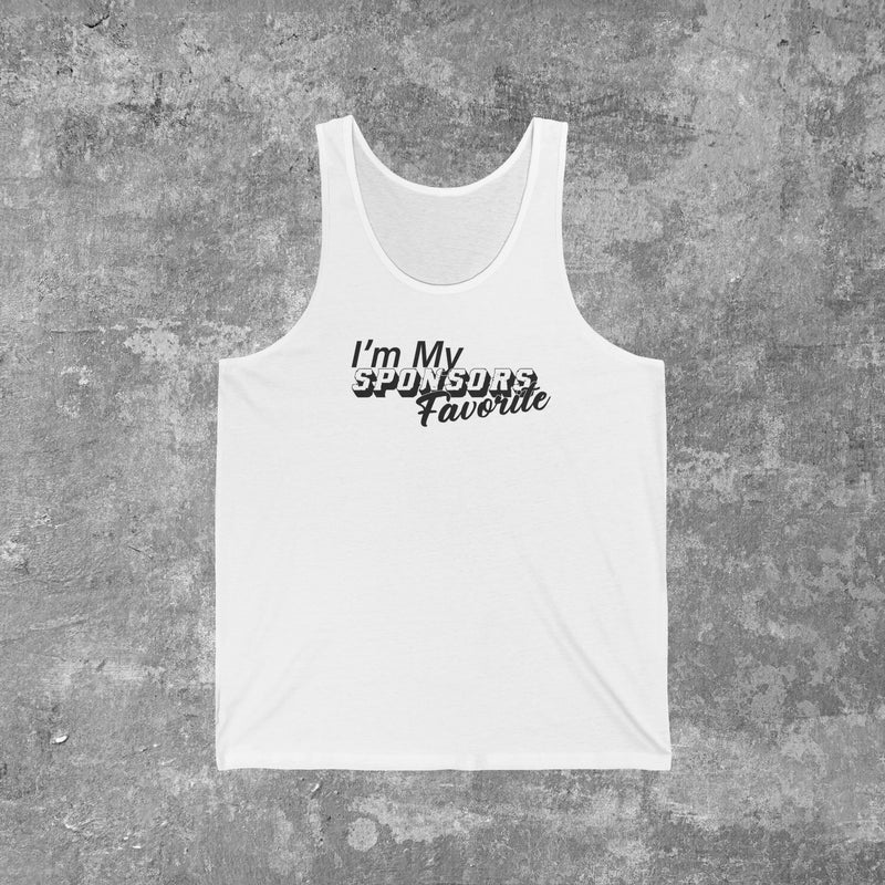 Load image into Gallery viewer, I&#39;m My Sponsors Favorite Cotton Men&#39;s Tanktop
