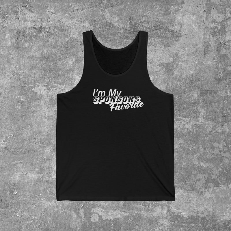 Load image into Gallery viewer, I&#39;m My Sponsors Favorite Cotton Men&#39;s Tanktop
