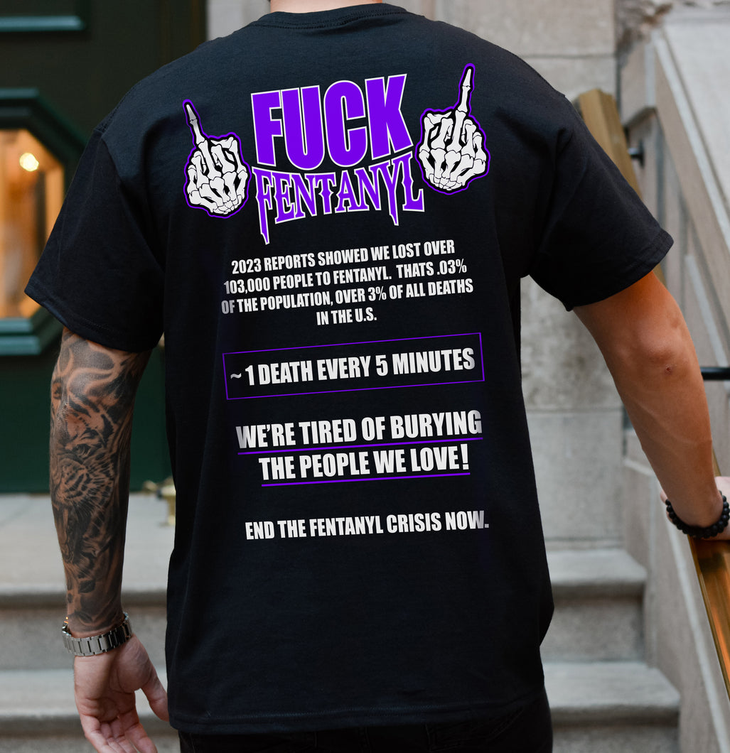 FUCK FENTANYL Unisex Men's Heavy Cotton T-shirt
